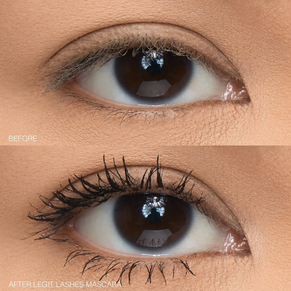 HUDA BEAUTY LEGIT LASHES Double-Ended Volumizing and Lengthening Mascara - The Beauty League Pakistan