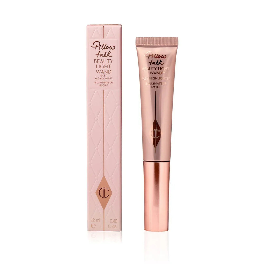 Charlotte Tilbury Beauty Highlighter Wand- Pillow Talk - The Beauty League Pakistan