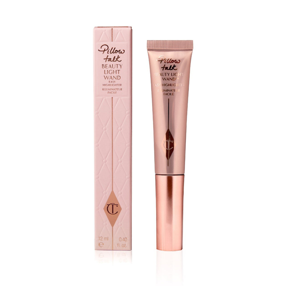 Charlotte Tilbury Beauty Highlighter Wand- Pillow Talk