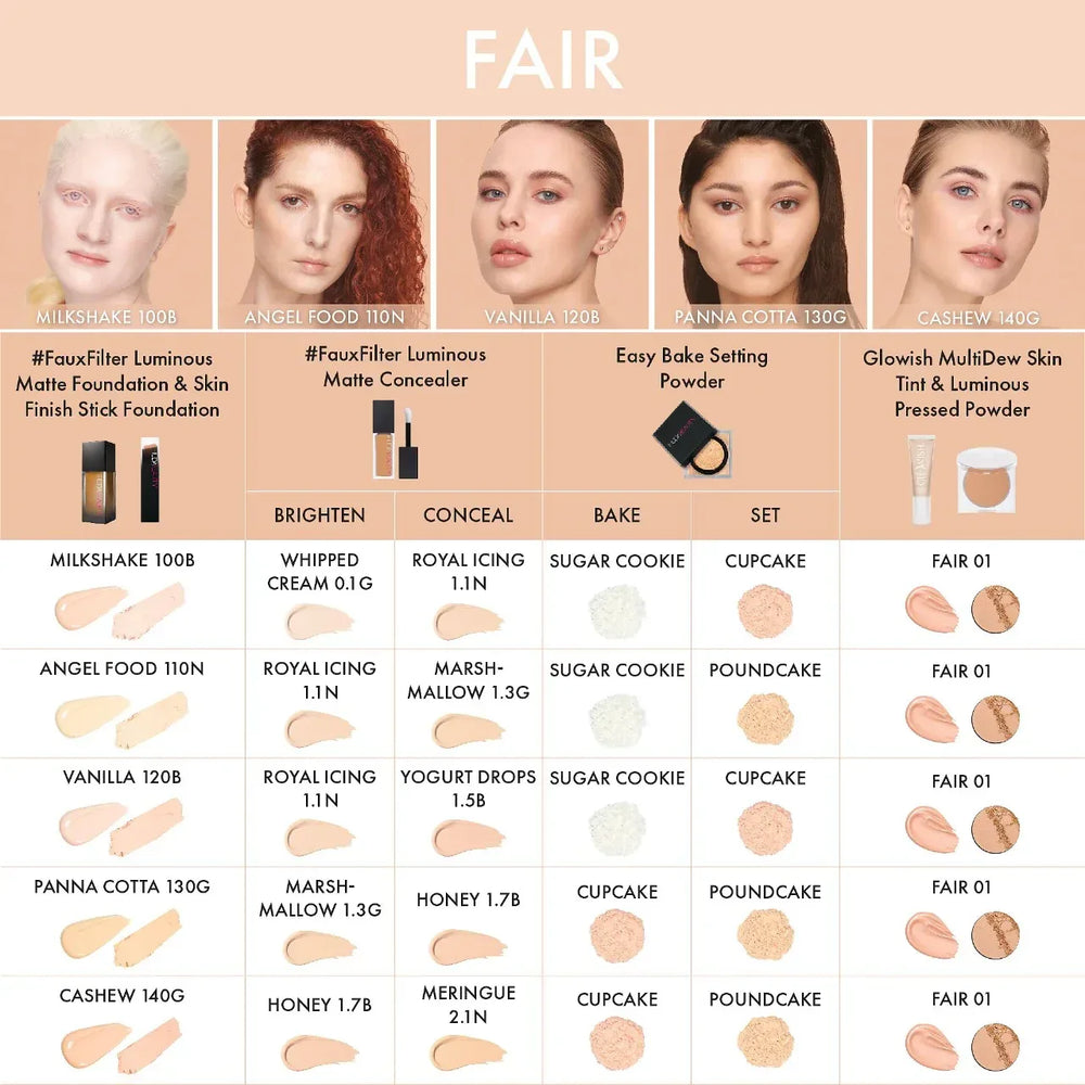 HUDA BEAUTY #FauxFilter Skin Finish Buildable Coverage Foundation Stick- 220N Custard - The Beauty League Pakistan