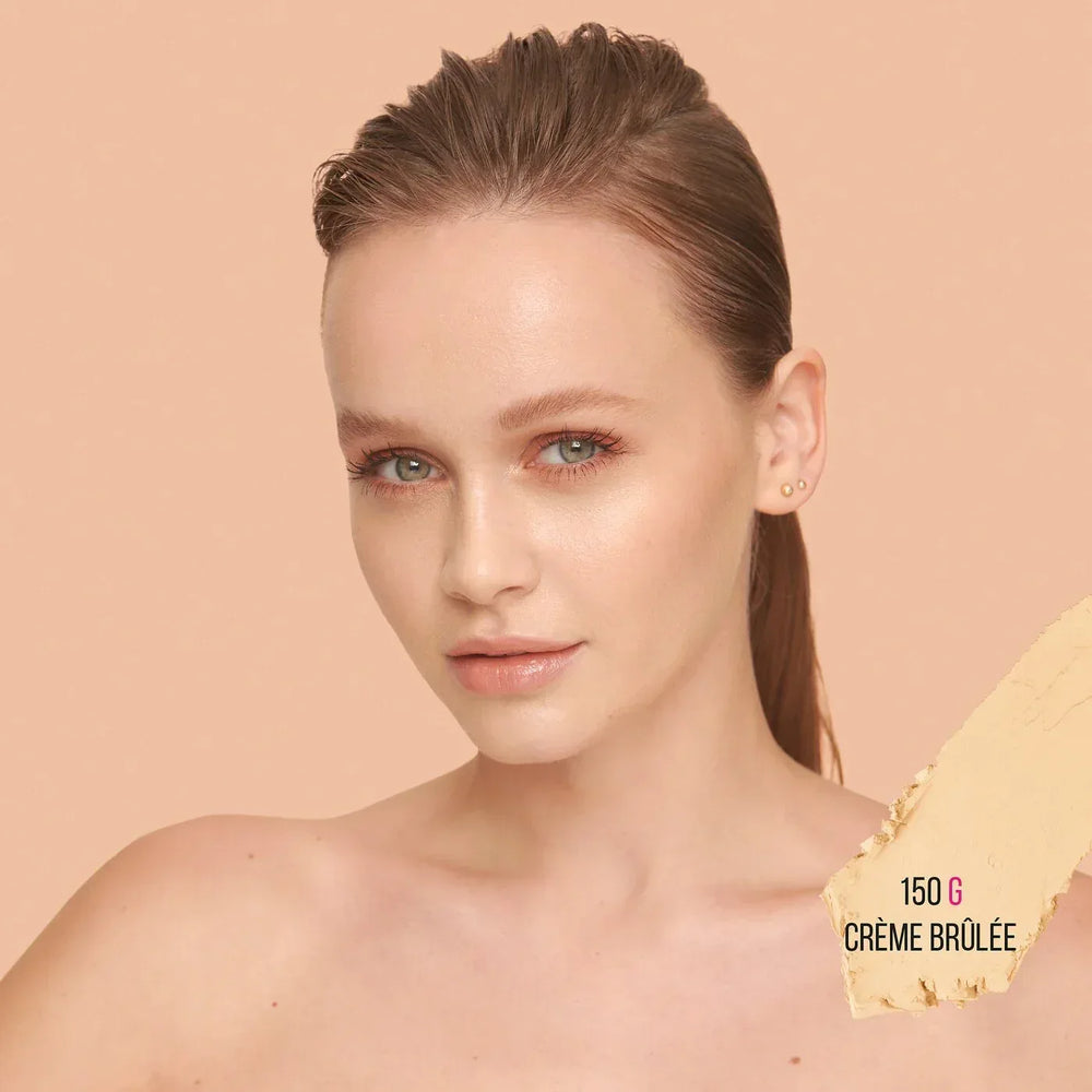 HUDA BEAUTY #FauxFilter Skin Finish Buildable Coverage Foundation Stick- 150G Creme Brulee - The Beauty League Pakistan