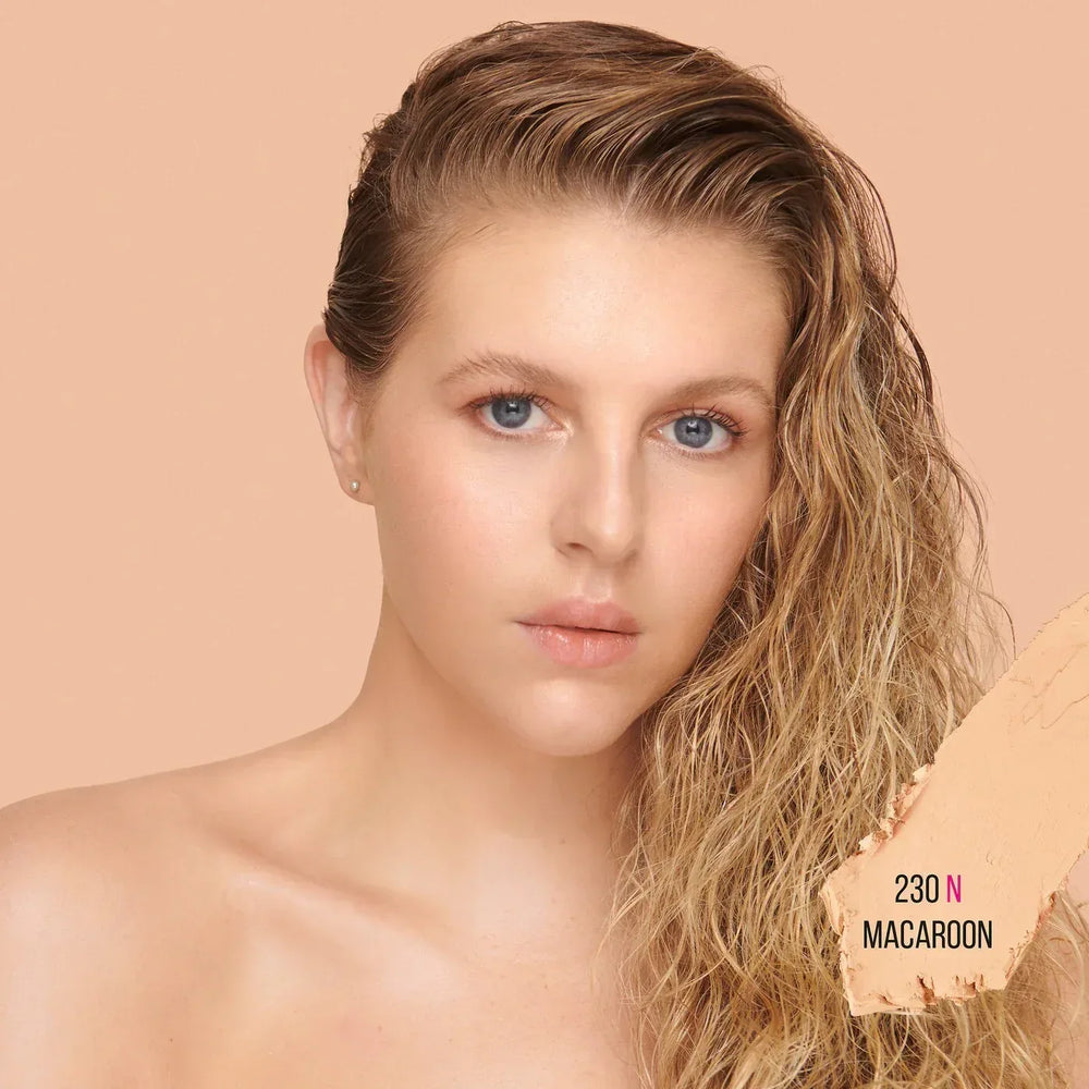 HUDA BEAUTY #FauxFilter Skin Finish Buildable Coverage Foundation Stick- 230N Macaroon - The Beauty League Pakistan