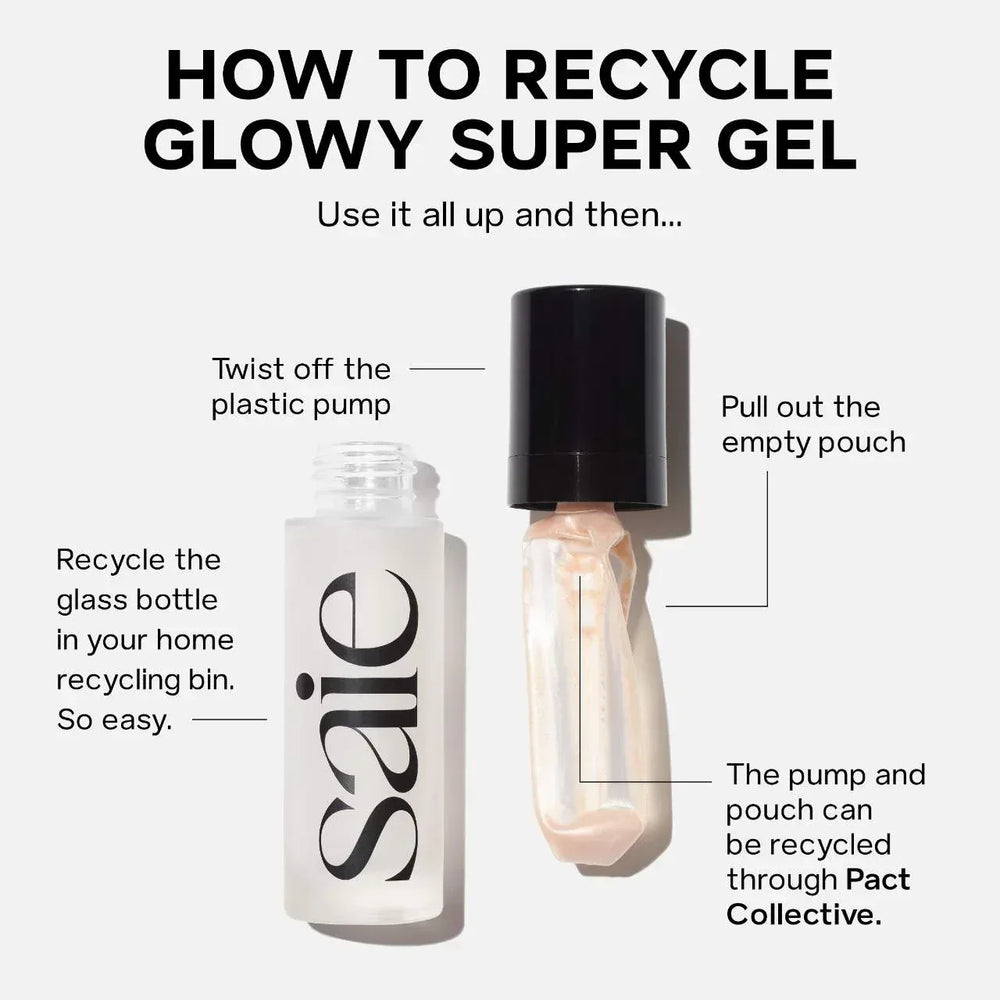 Saie Glowy Super Gel Lightweight Dewy Multipurpose Illuminator- Star Glow - The Beauty League Pakistan