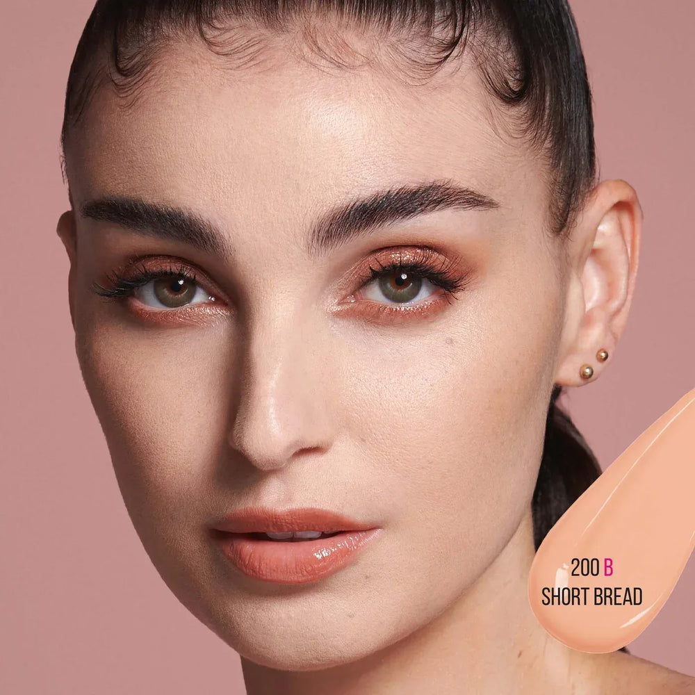 HUDA BEAUTY #FauxFilter Luminous Matte Foundation- 200B Shortbread - The Beauty League Pakistan