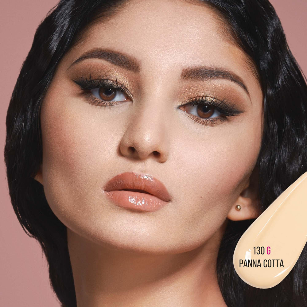 HUDA BEAUTY #FauxFilter Luminous Matte Foundation- 130G Panna Cotta - The Beauty League Pakistan