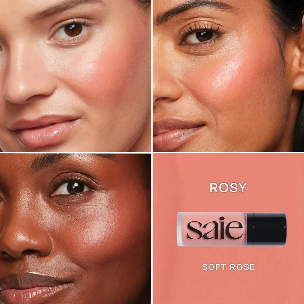 Saie Dew Blush Blendable Liquid Blush- Rosy 7ml - The Beauty League Pakistan