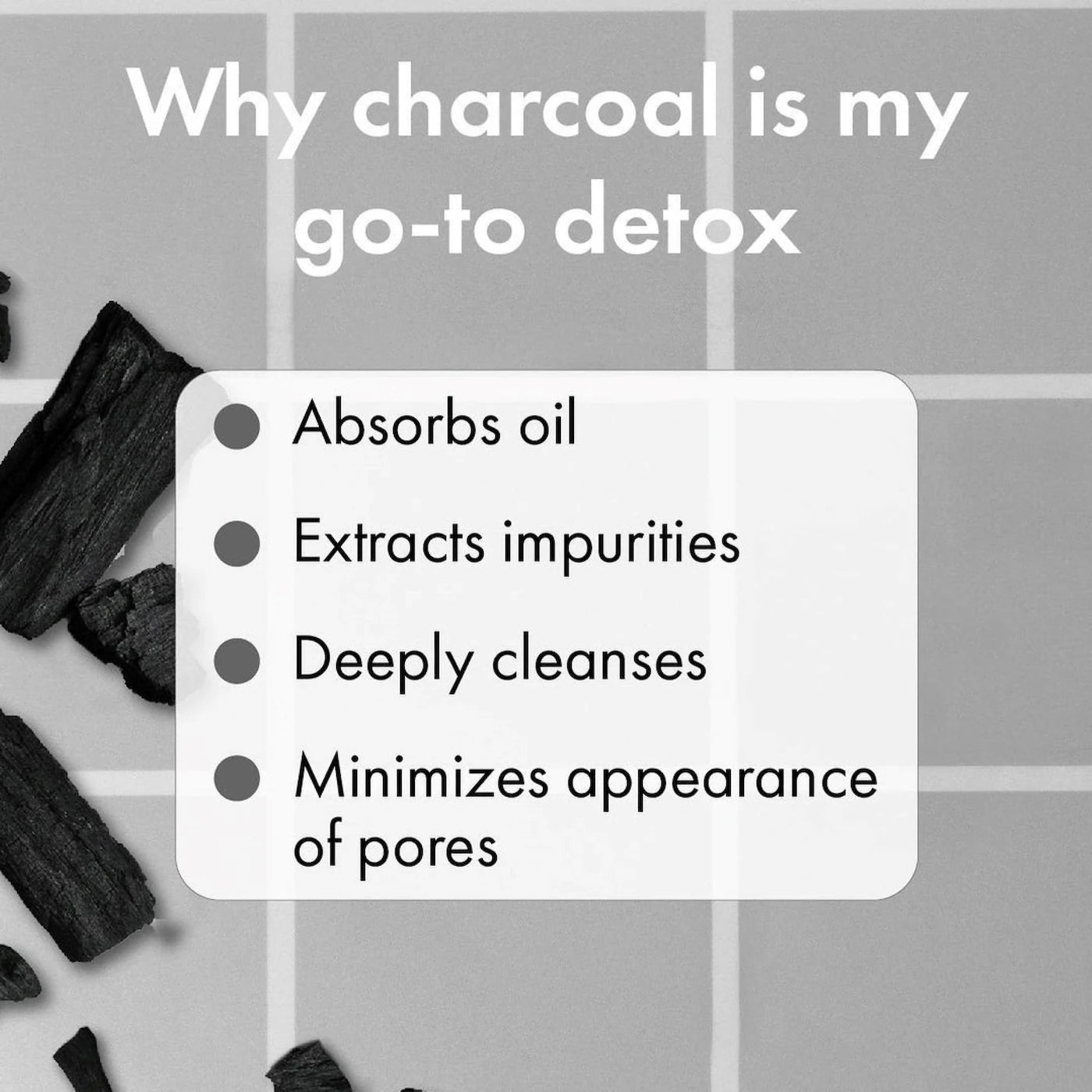 Huda Beauty- Wishful Yo Detox Charcoal Face & Body Enzyme Scrub 100ml