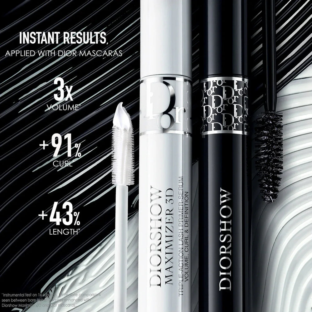 Christian Dior- Diorshow Maximizer 3D Triple Volume Plumping Lash Primer - The Beauty League Pakistan