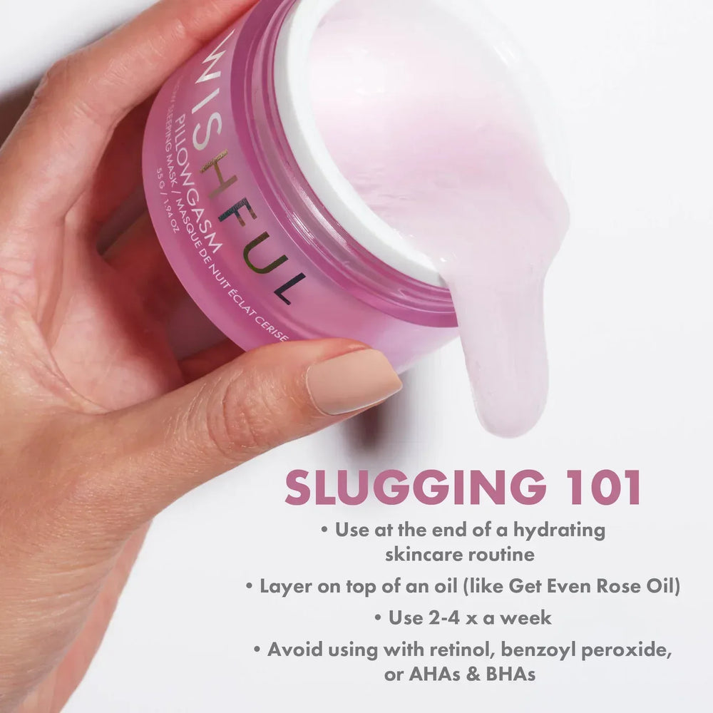 Huda Beauty- Wishful Pillowgasm Vitamin-Rich Cherry Glow Sleep Mask 55g - The Beauty League Pakistan