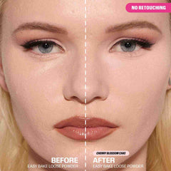 HUDA BEAUTY  Easy Bake Blurring Loose Baking & Setting Powder- Cherry Blossom (Fragrance Free)