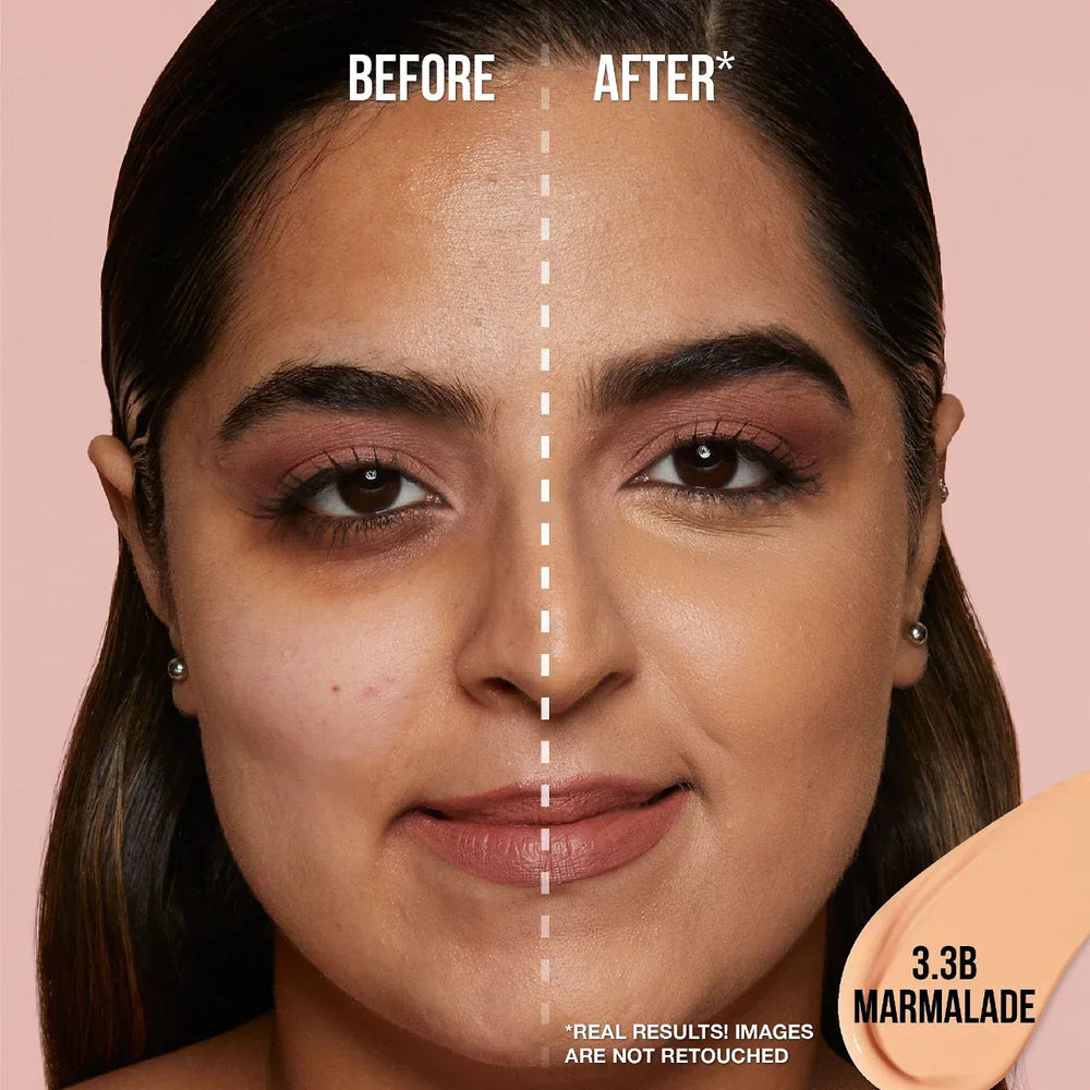 HUDA BEAUTY #FauxFilter Matte Buildable Coverage Waterproof Concealer- 3.3B Marmalade - The Beauty League Pakistan