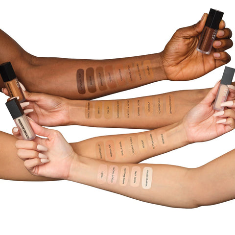 HUDA BEAUTY #FauxFilter Luminous Matte Buildable Coverage Crease Proof Concealer- 4.5G Granola