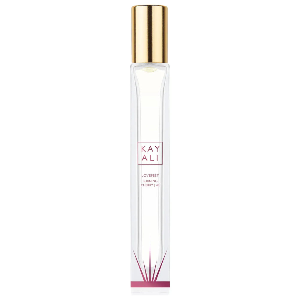Huda Beauty- KAYALI Lovefest Burning Cherry | 48 Eau De Parfum Travel Spray 10ml - The Beauty League Pakistan