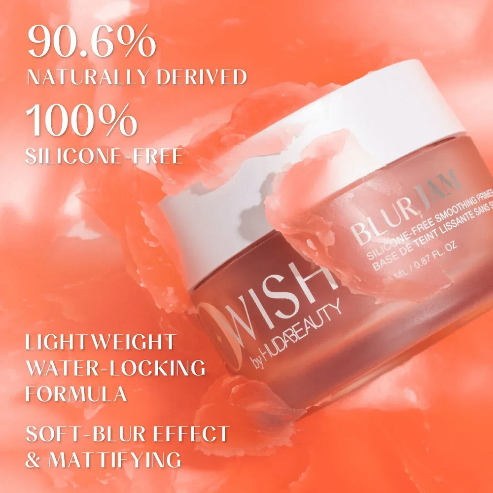 HUDA BEAUTY Glowish Blur Jam Silicone Free Smoothing Primer - The Beauty League Pakistan