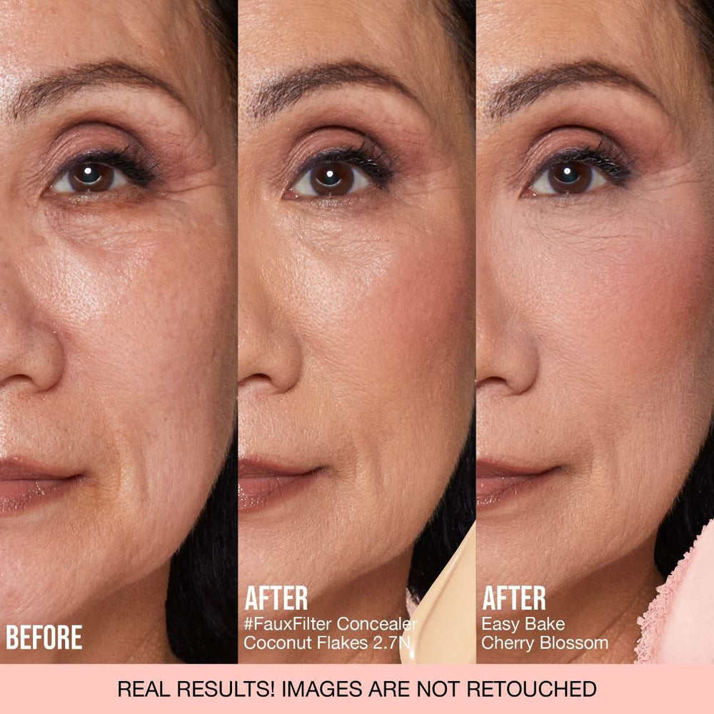 HUDA BEAUTY Mini Easy Bake Loose Baking & Setting Powder- Cherry Blossom - The Beauty League Pakistan