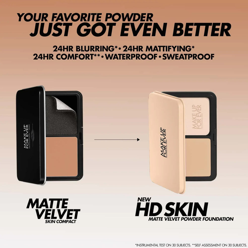 MAKE UP FOR EVER HD Skin Matte Velvet- 1R02 Cool Alabaster - The Beauty League Pakistan