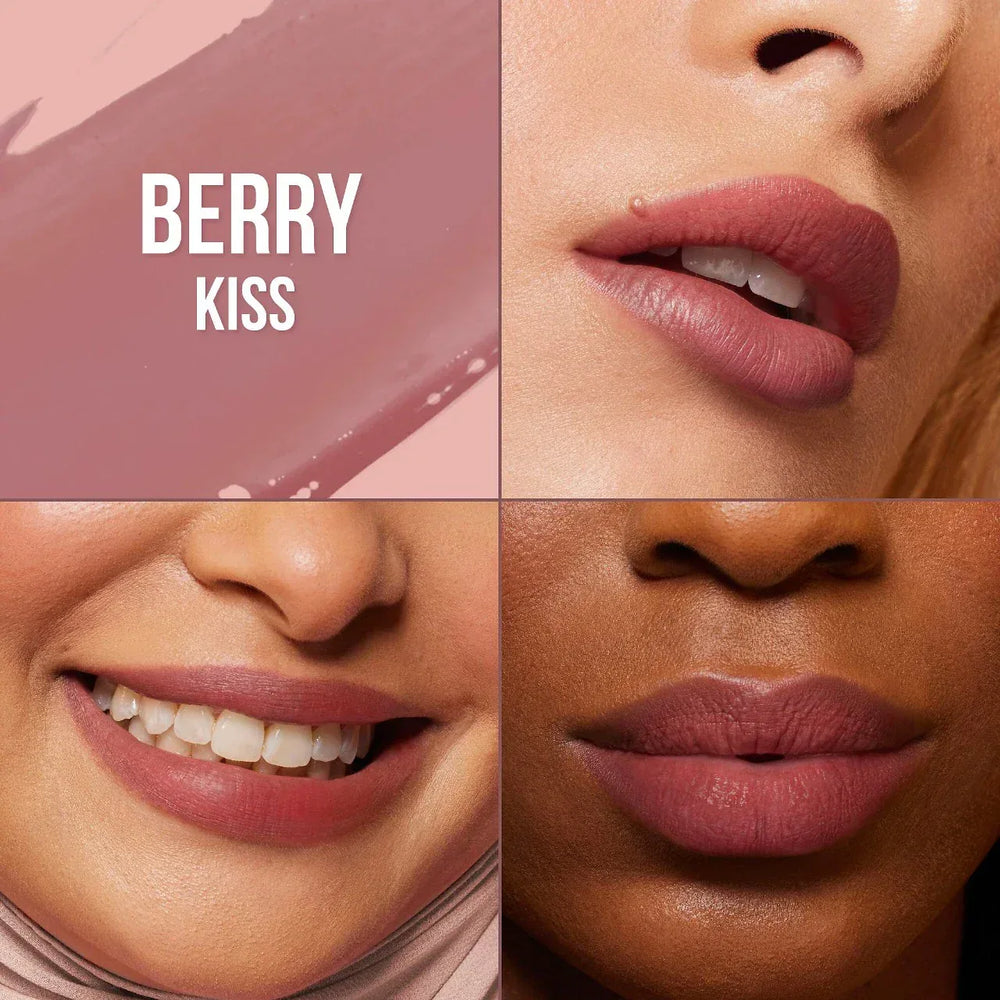 HUDA BEAUTY Lip Blush Cream Lip & Cheek Stain- Berry Kiss - The Beauty League Pakistan