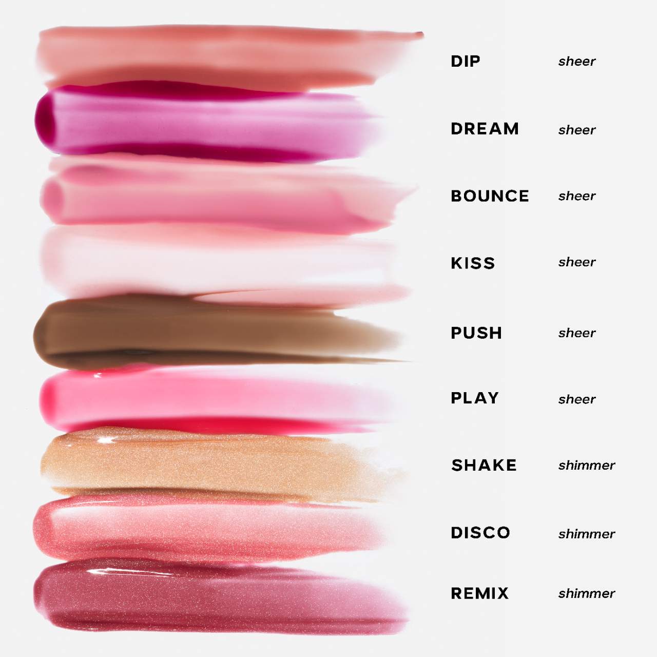 Saie Glossybounce™ High-Shine Hydrating Lip Gloss Oil- Dream