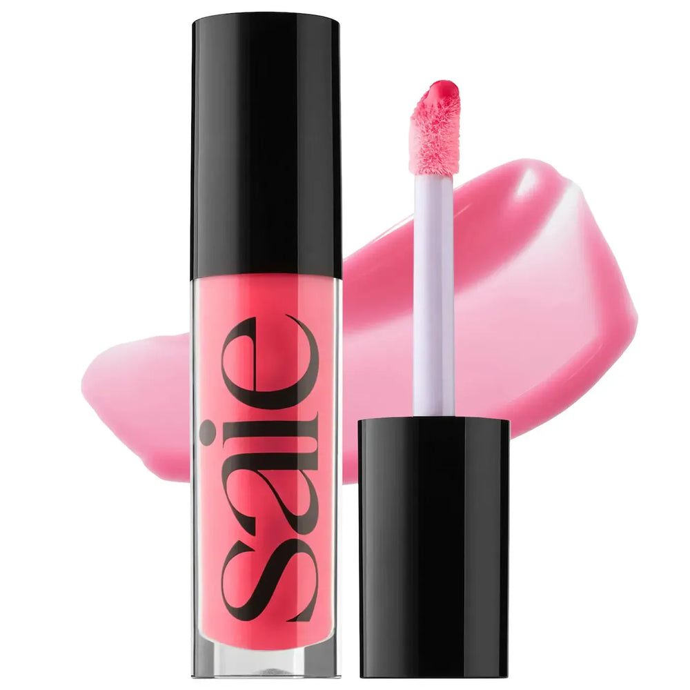 Saie Glossybounce™ High-Shine Hydrating Lip Gloss Oil- Play - The Beauty League Pakistan