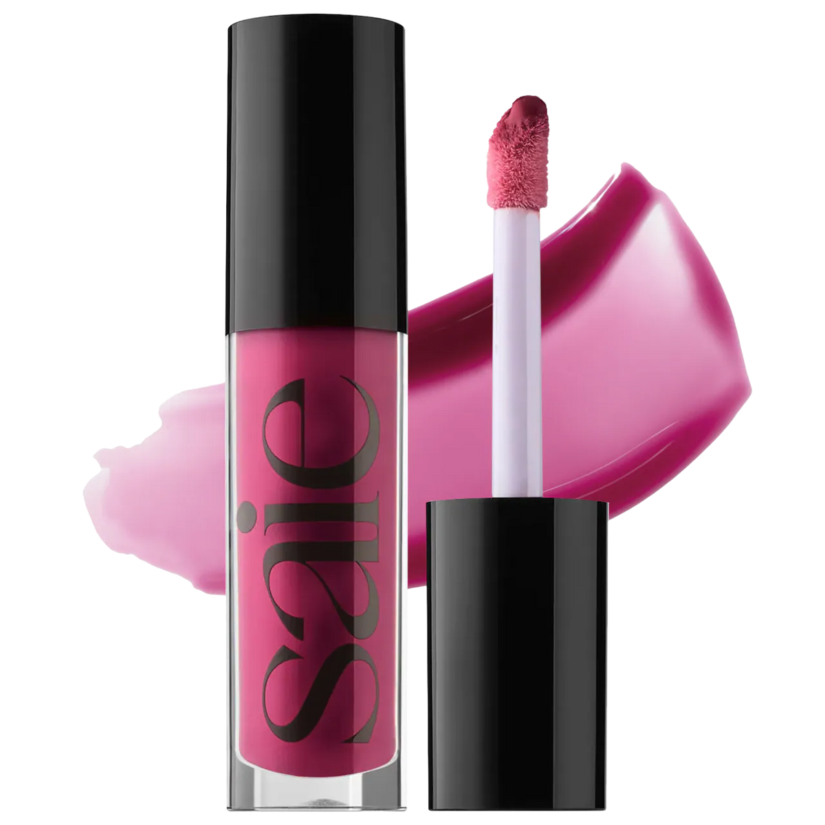 Saie Glossybounce™ High-Shine Hydrating Lip Gloss Oil- Dream