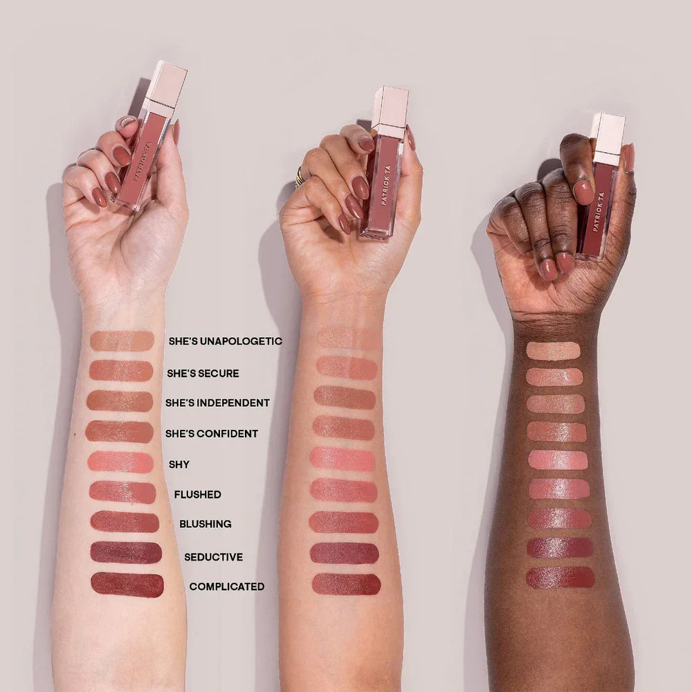PATRICK TA Silky Lip Crème- Seductive - The Beauty League Pakistan