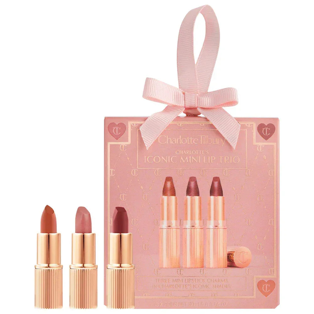 Charlotte Tilbury Iconic Mini Lip Trio - The Beauty League Pakistan