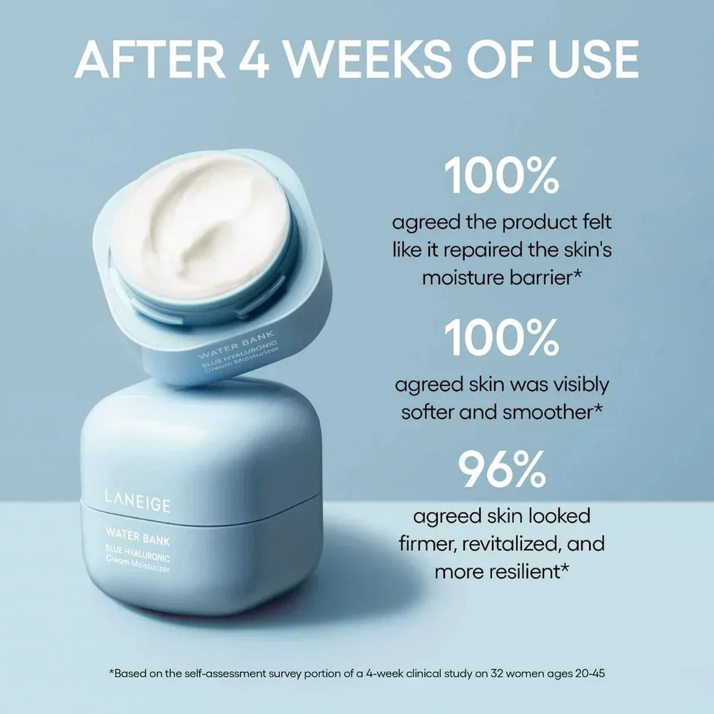 Laneige Water Bank Blue Hyaluronic Cream-50ml - The Beauty League Pakistan
