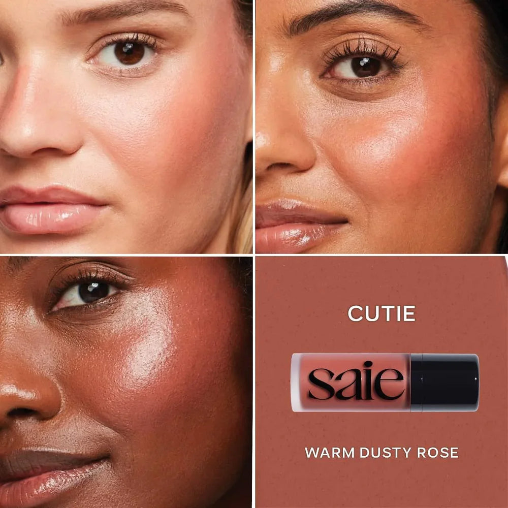 Saie Dew Blush Blendable Liquid Blush- Cutie Full Size (12ml) - The Beauty League Pakistan