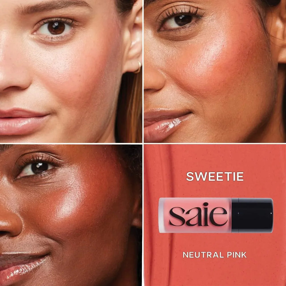 Saie Dew Blush Blendable Liquid Blush- Sweetie Full Size (12ml) - The Beauty League Pakistan
