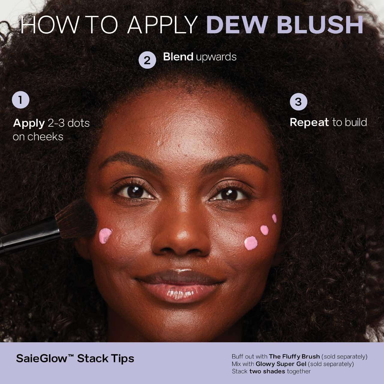 Saie Dew Blush Blendable Liquid Blush- Chilly 7ml