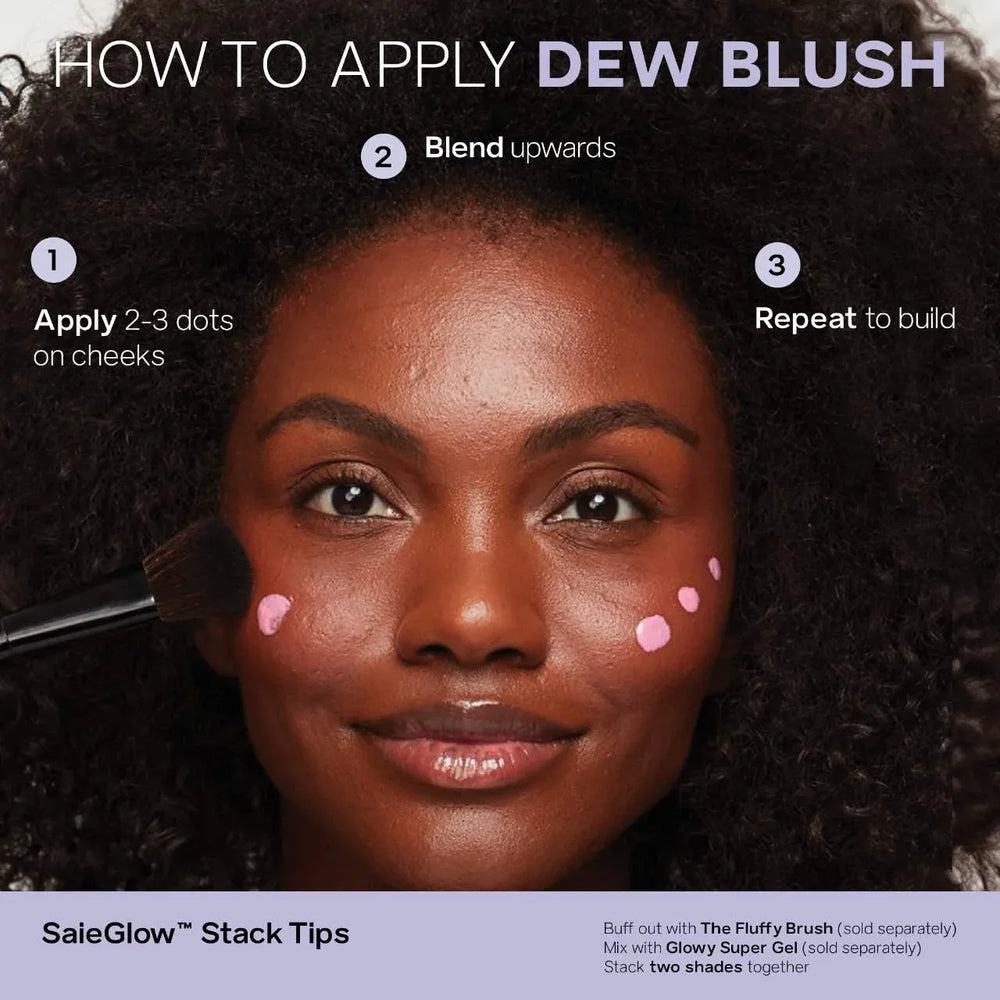 Saie Dew Blush Blendable Liquid Blush- Chilly 7ml - The Beauty League Pakistan