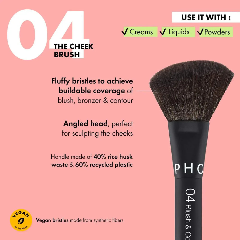 SEPHORA COLLECTION Essential Brush - 04 Cheek - The Beauty League Pakistan