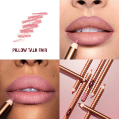 Charlotte Tilbury Lip Cheat Lip Liner Pillow Talk Mini - The Beauty League Pakistan
