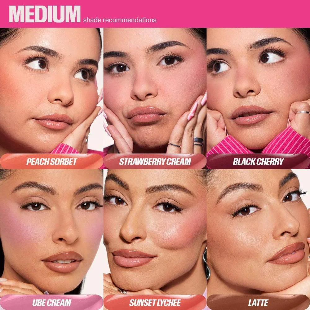 HUDA BEAUTY Blush Filter Soft Glow Liquid Blush- Peach Sorbet - The Beauty League Pakistan