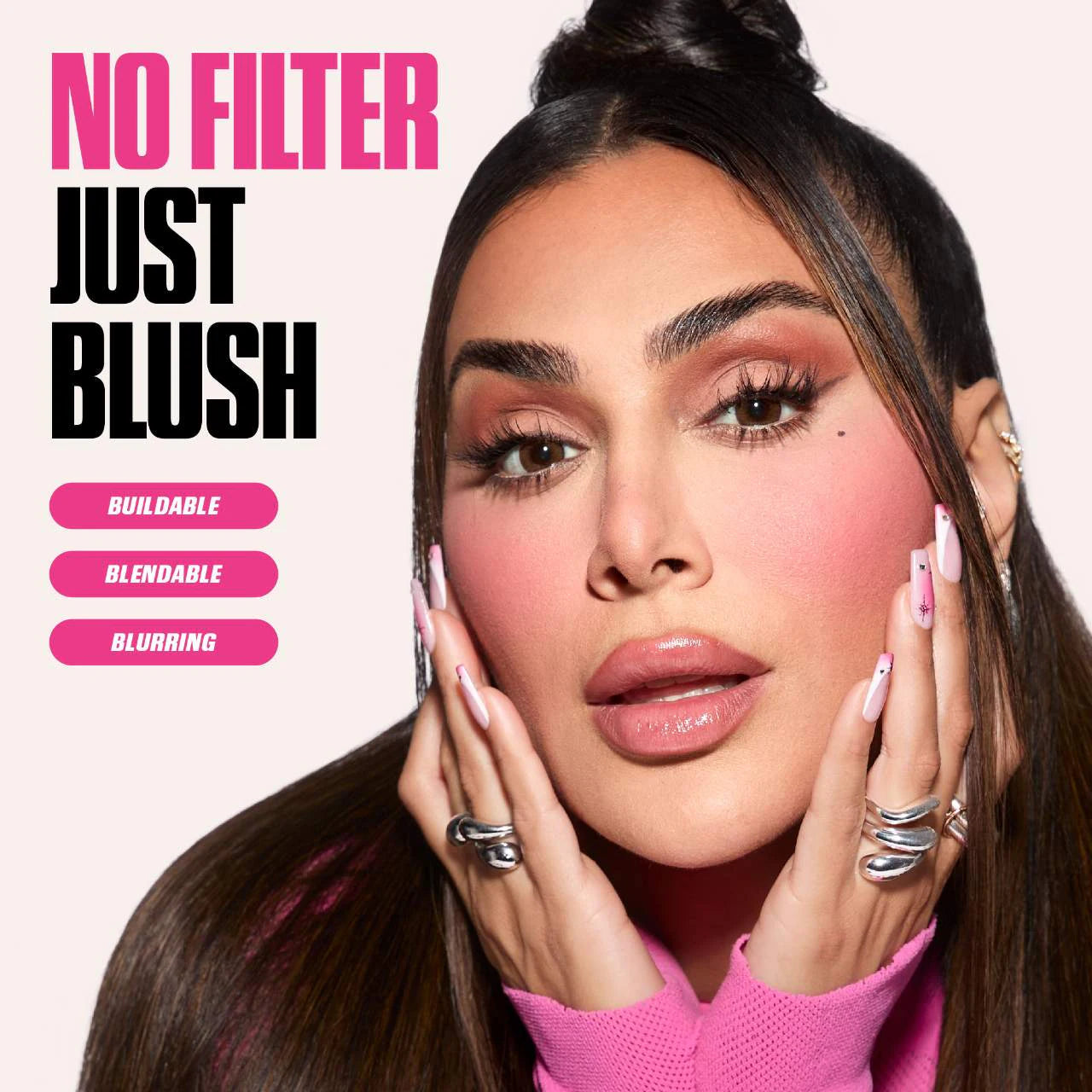 HUDA BEAUTY  Blush Filter Soft Glow Liquid Blush- Watermelon Pop