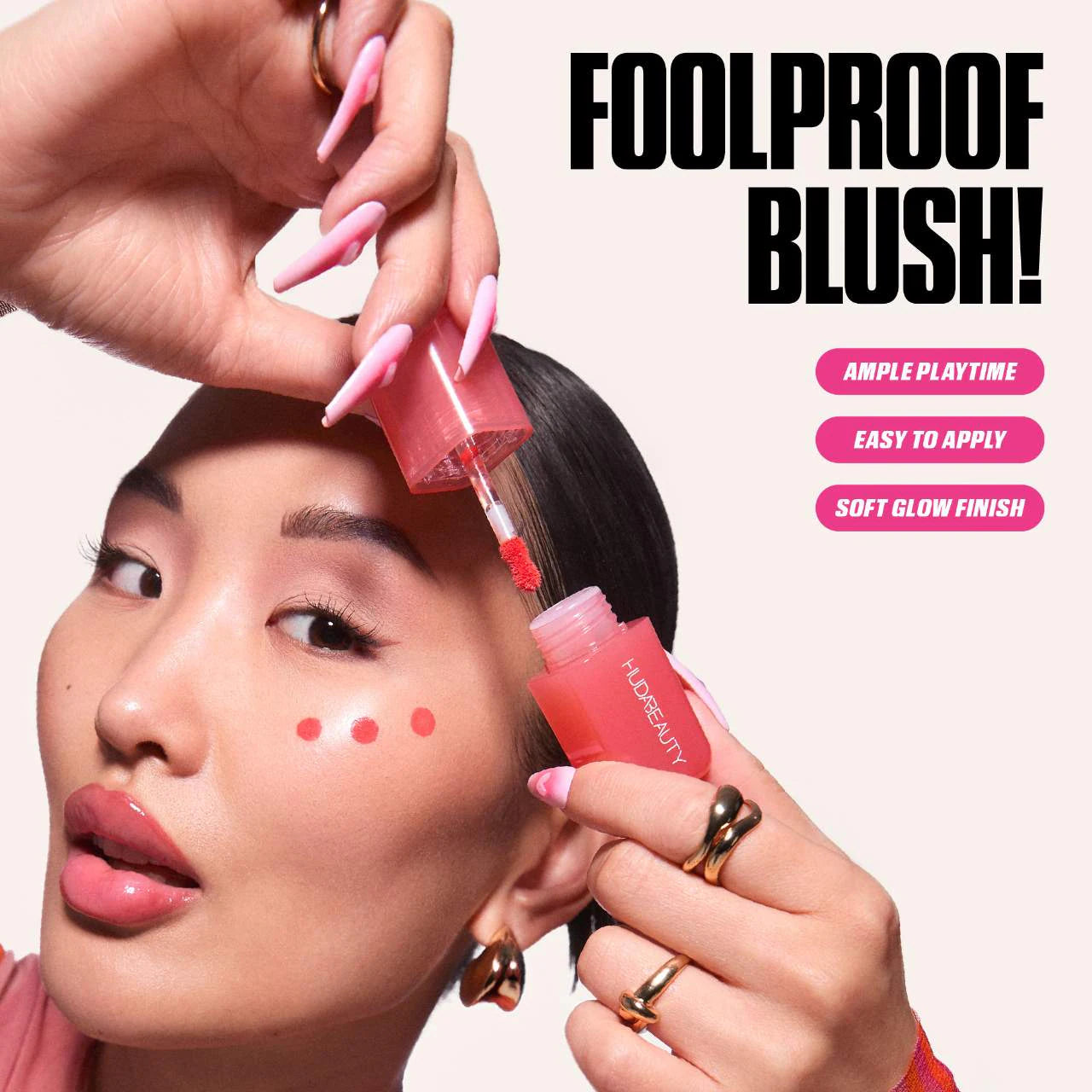 HUDA BEAUTY  Blush Filter Soft Glow Liquid Blush- Watermelon Pop