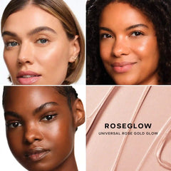 Saie  Mini Glowy Super Gel Lightweight Dewy Multipurpose Illuminator- Roseglow