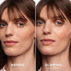 Saie  Mini Glowy Super Gel Lightweight Dewy Multipurpose Illuminator- Roseglow