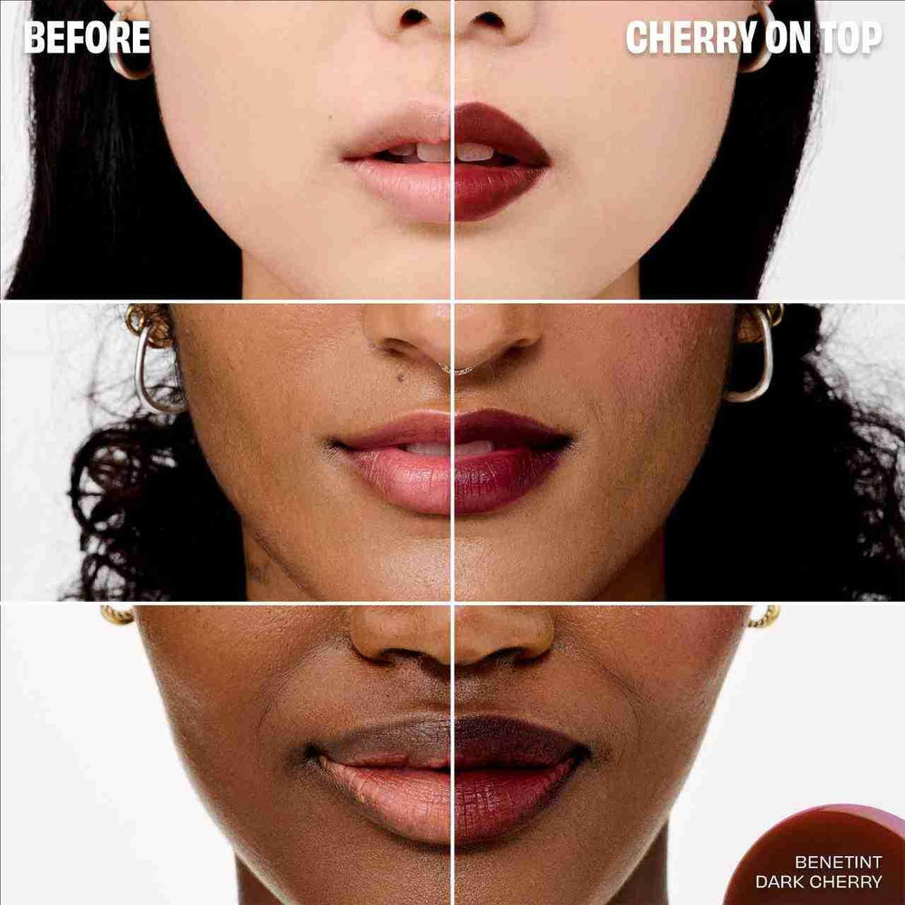 Benetint Rose-Tinted Lip & Cheek Stain Dark Cherry - The Beauty League Pakistan