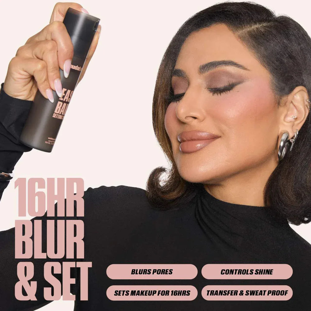 Huda Beauty Easy Bake Blurring Setting Spray with 16-Hour Wear-30ml - The Beauty League Pakistan