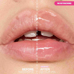 HUDA BEAUTY  Faux Filler Ultra-Hydrating Tinted Jelly Lip Oil- Juicy Pink Lady