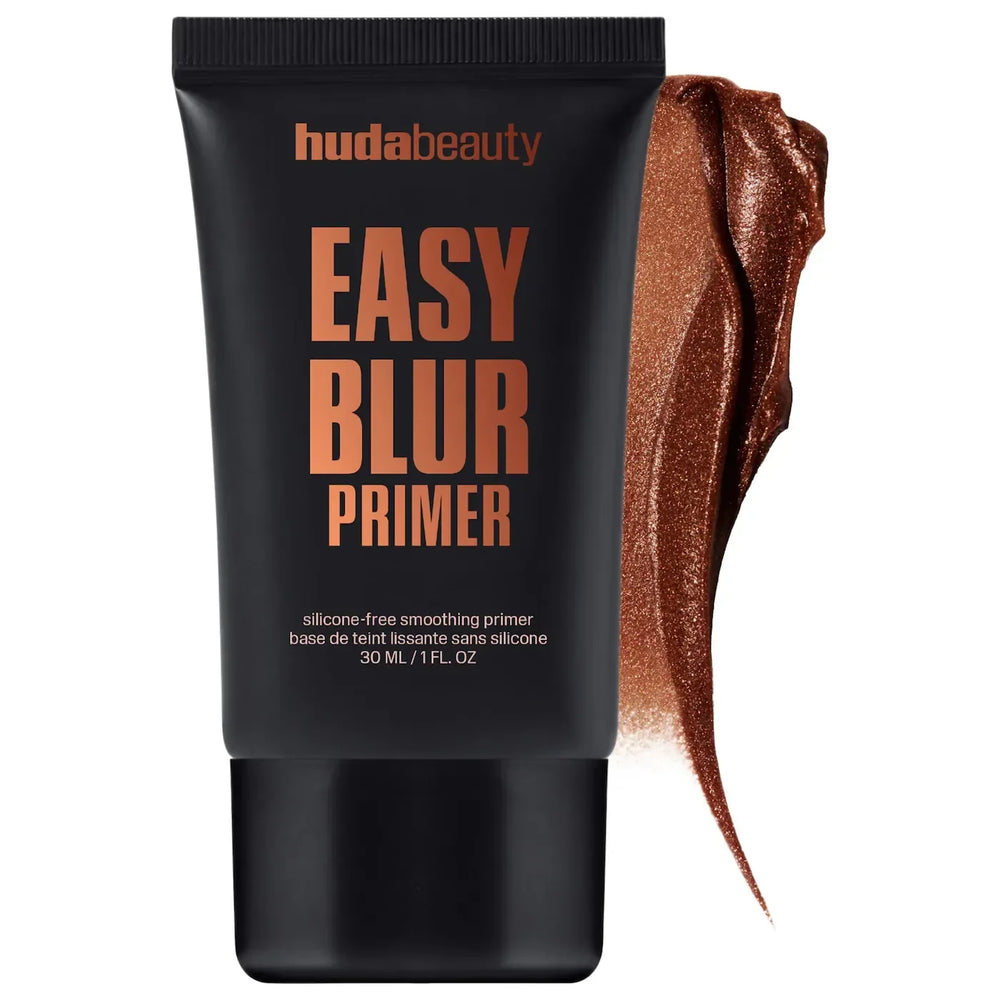 HUDA BEAUTY Easy Blur Silicone-Free Smoothing Primer- Bronze Fudge - The Beauty League Pakistan