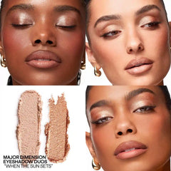 PATRICK TA  Major Dimension Eye Illusion Eyeshadow Duo- When the Sun Sets