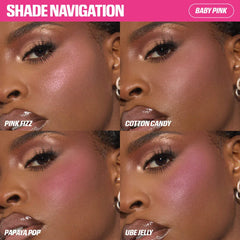 Huda Beauty- Blush Filter Blurring Blushlighters Palette- Baby Pink - The Beauty League Pakistan