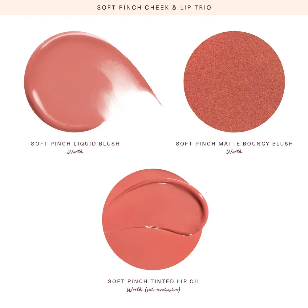 Rare Beauty- Soft Pinch Cheek & Lip Trio Makeup Gift Set - The Beauty League Pakistan