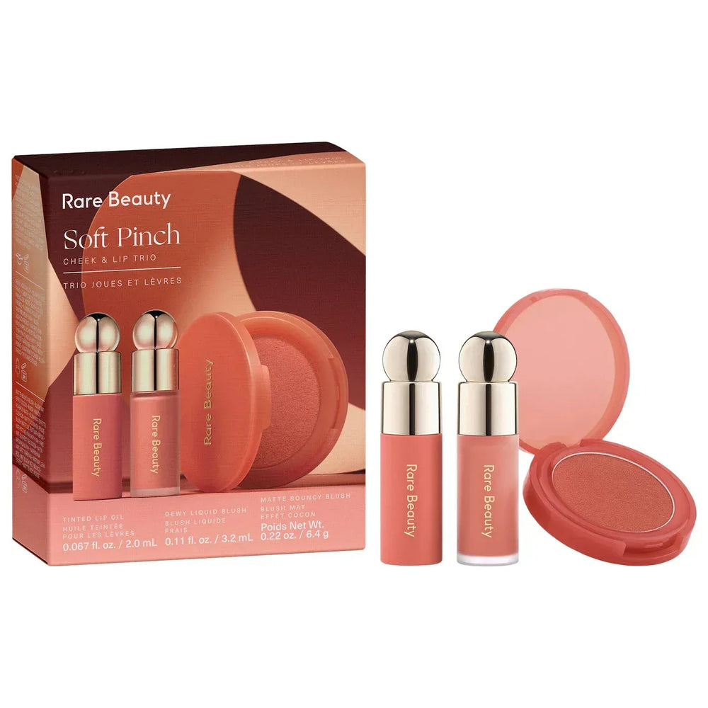 Rare Beauty- Soft Pinch Cheek & Lip Trio Makeup Gift Set - The Beauty League Pakistan