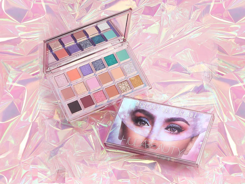 Huda Beauty- Mercury Retrograde Eyeshadow Palette - The Beauty League Pakistan
