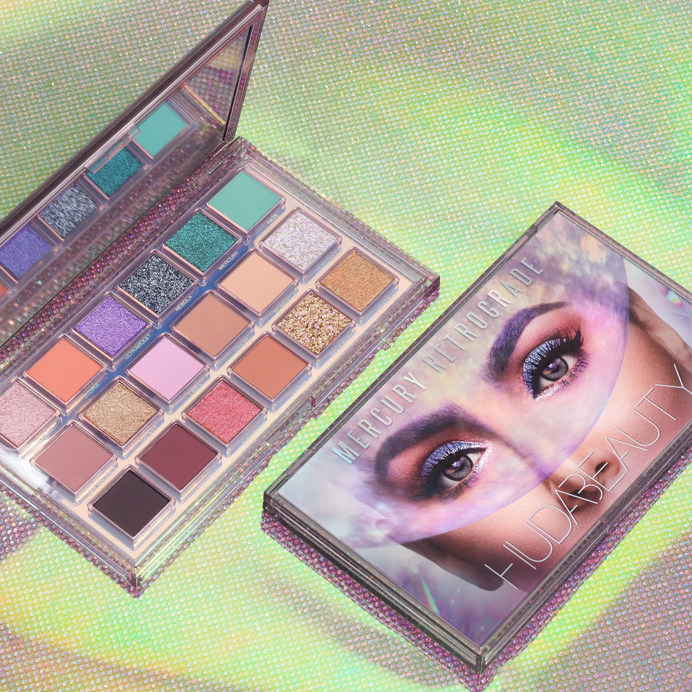 Huda Beauty- Mercury Retrograde Eyeshadow Palette - The Beauty League Pakistan