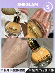 SHEGLAM Go Go Glow Highlighting Body Mist- Gold