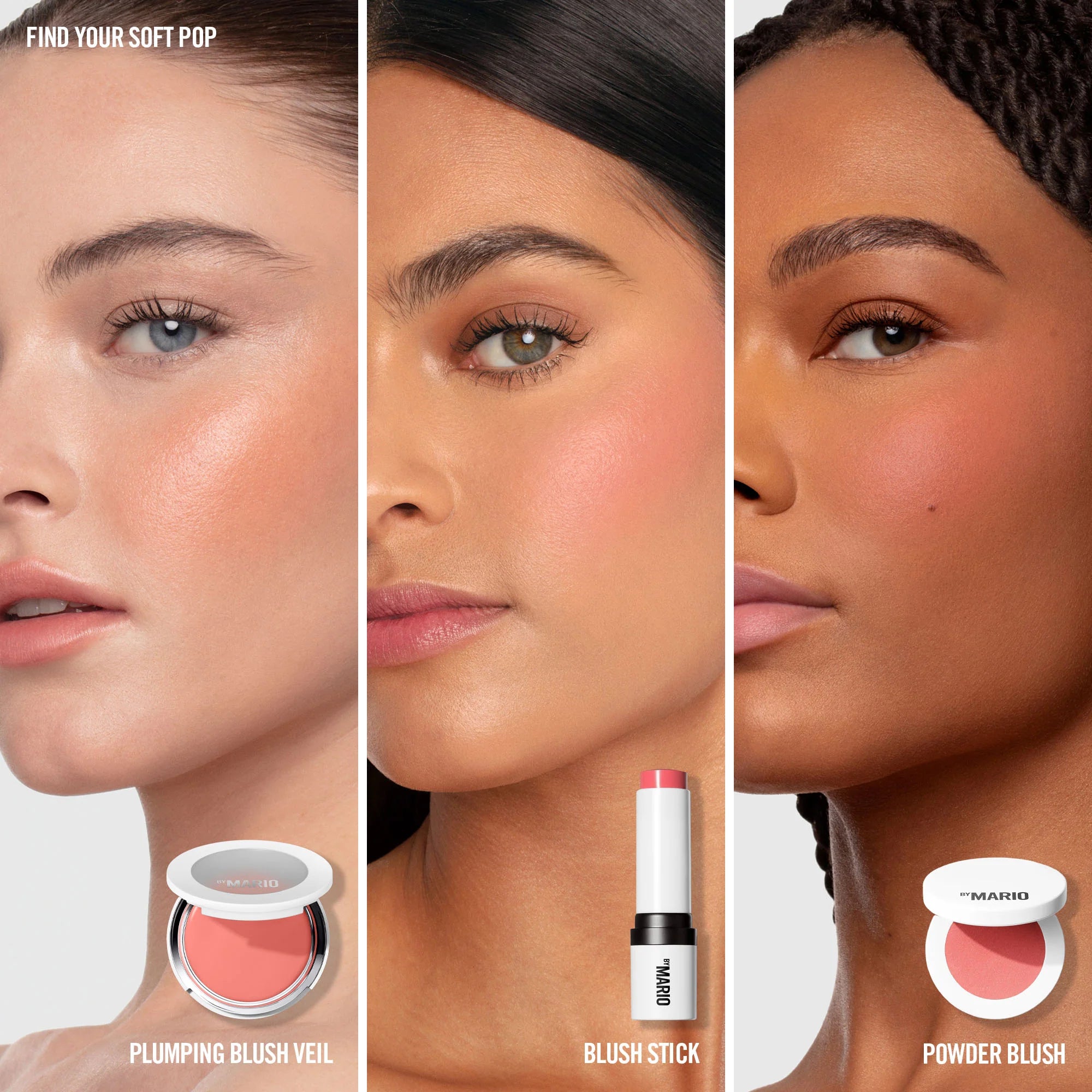 Makeup By Mario- SOFT POP BLUSH STICK- Plumberry